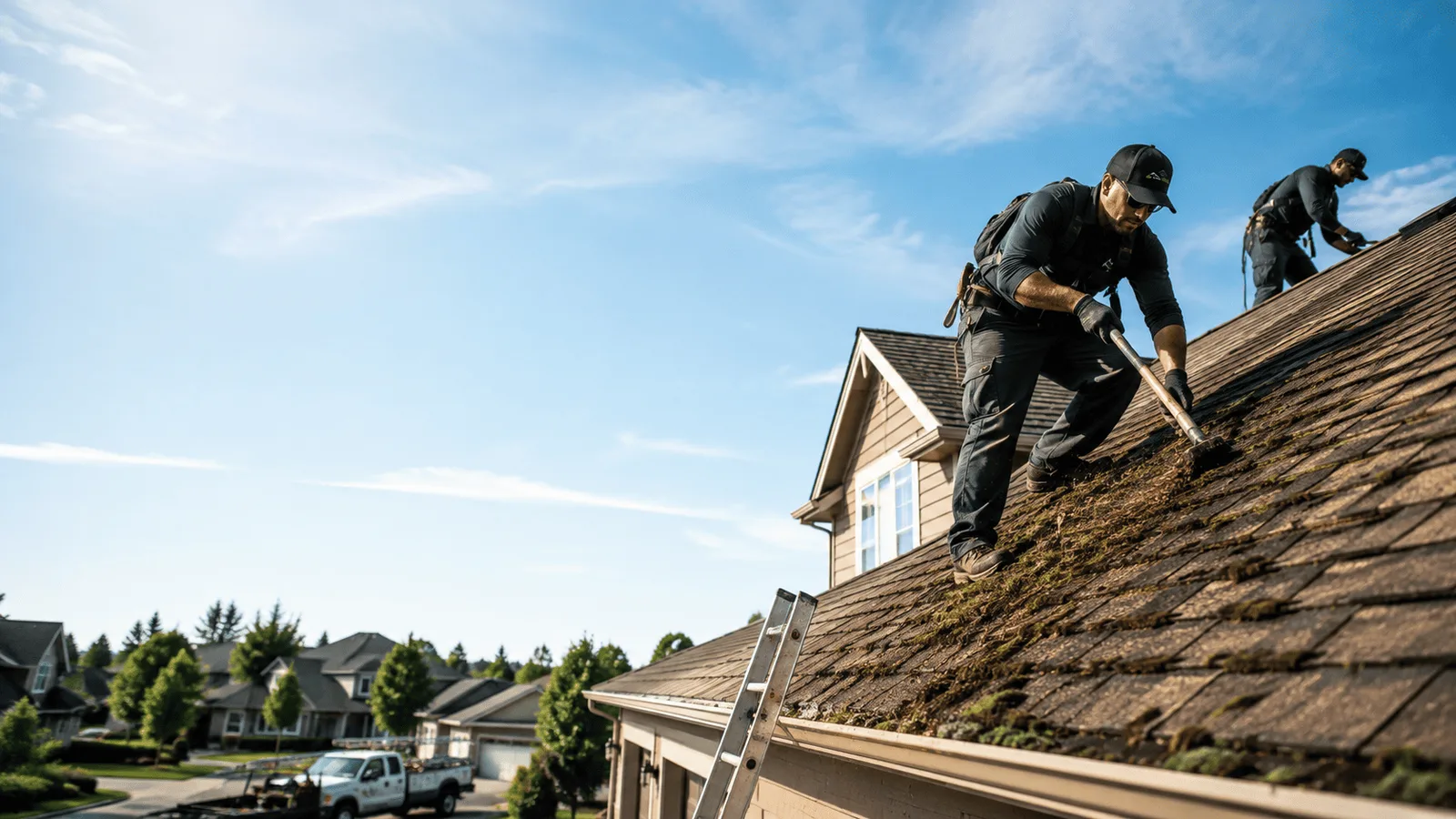 Roof Moss Removal in Clearfield, UT near me